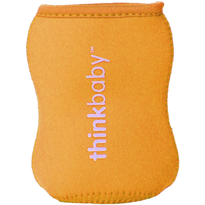 Thinkbaby Limestone Thermal Bottle Sleeve – Orange