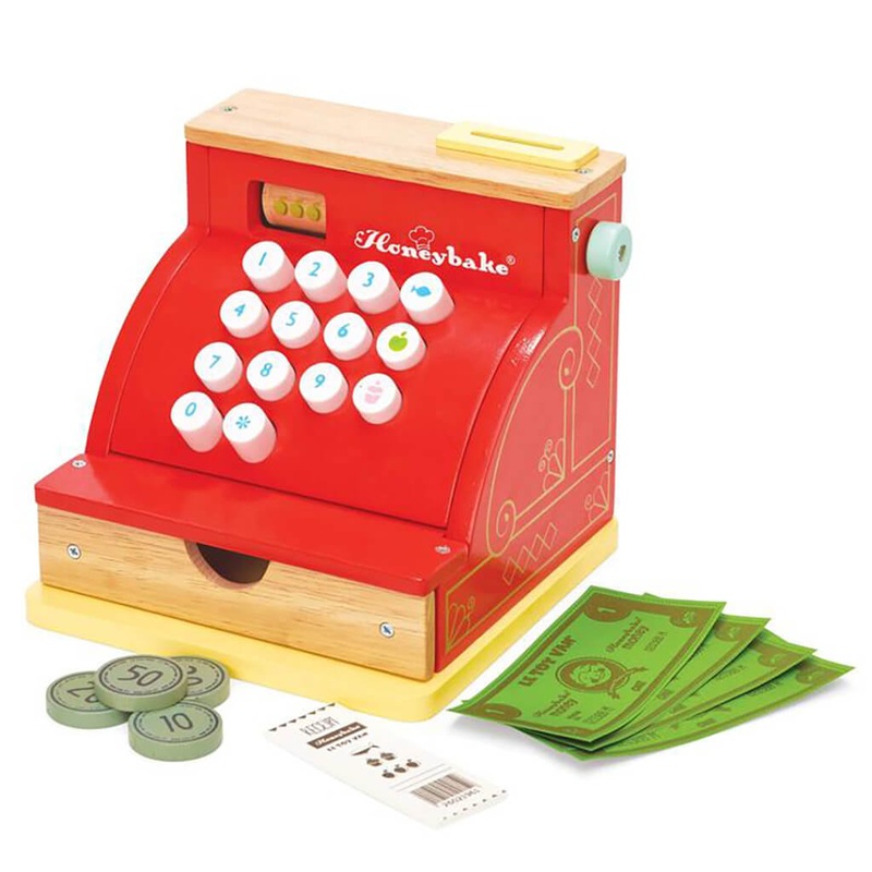 Wooden Cash Register