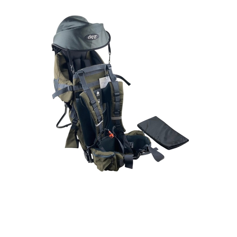 Clevr Plus Urban Explorer Baby Backpack Child Carrier, Olive Green