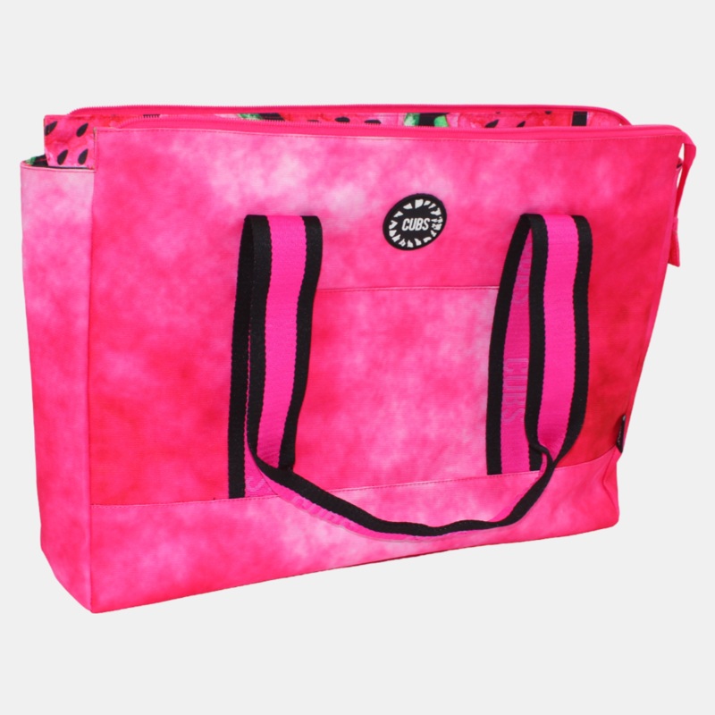 Cubs Beach Bag  Fuchsia Watermelon Cocktail