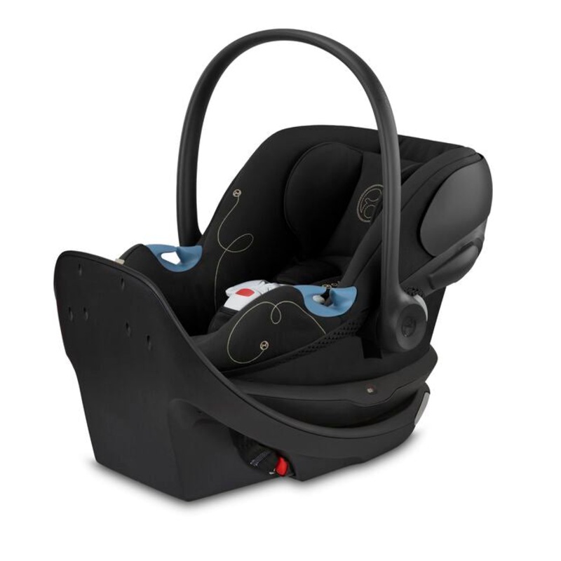 Cybex Aton G Swivel SensorSafe Infant Car Seat – Moon Black