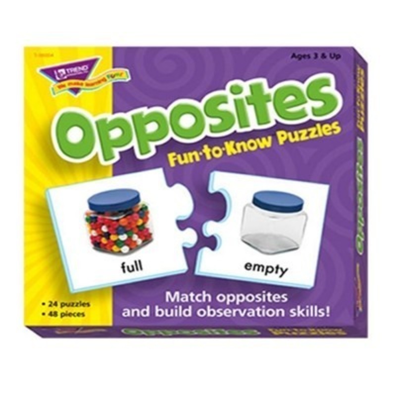 Fun-To-Know Puzzles – Opposites