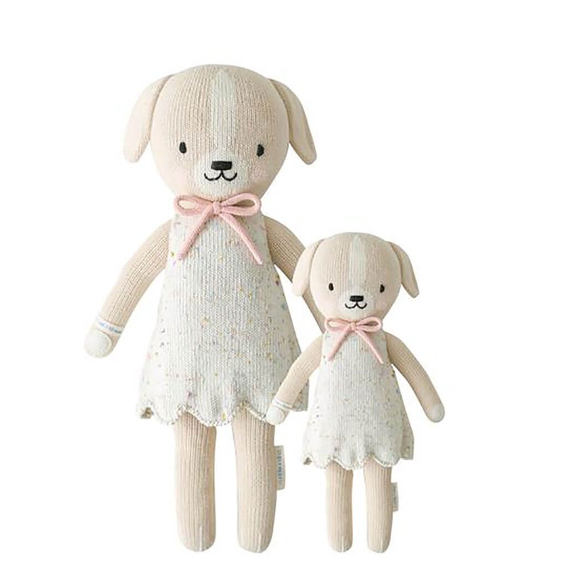 Hand Knit Doll Mia The Dog