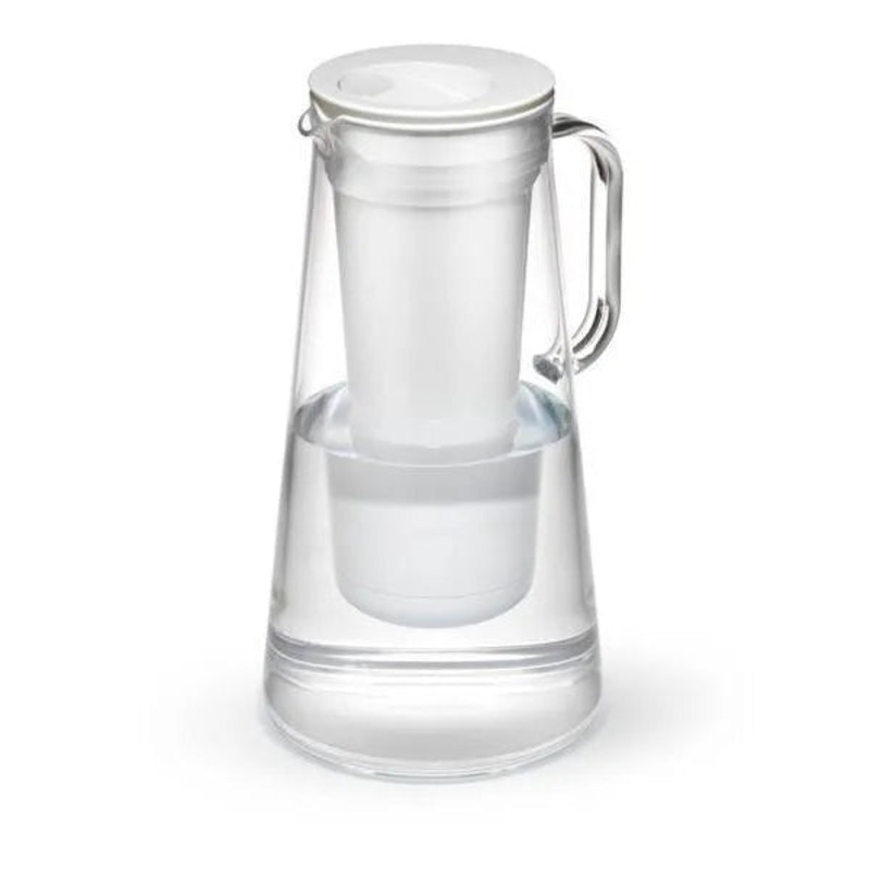 Home Water Filter Pitcher, 7-Cup, White