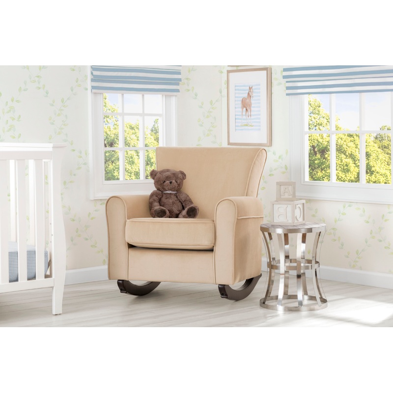 Lancaster Rocking Chair featuring LiveSmart Fabric by Culp