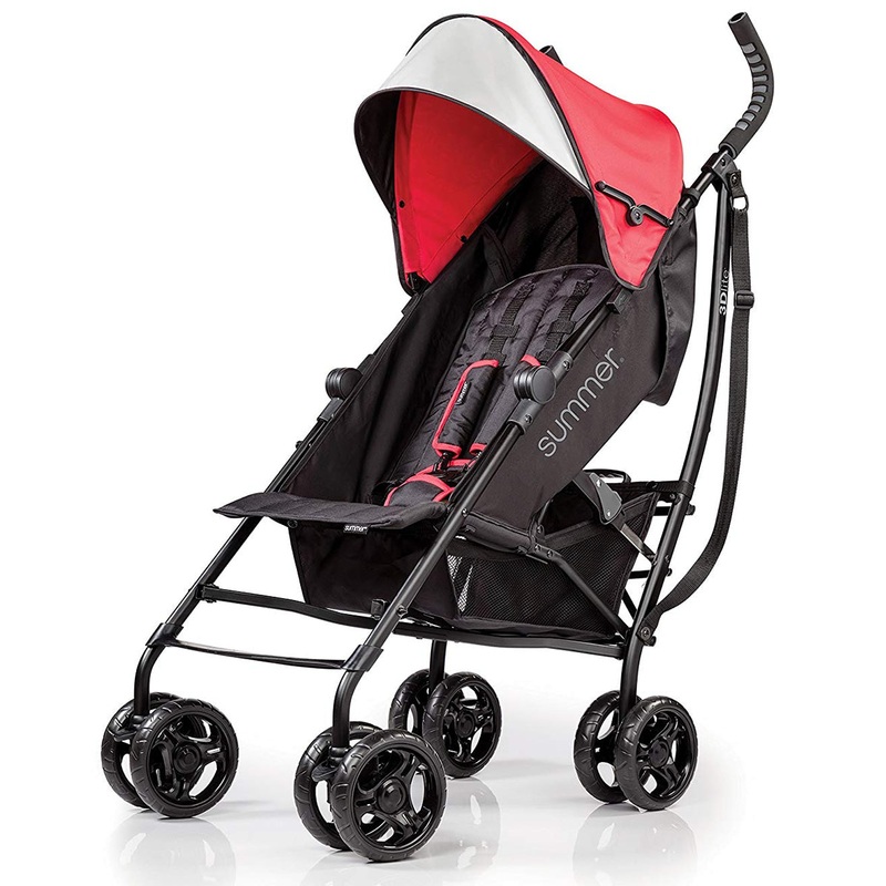 Summer Infant 3D Lite Umbrella Stroller – Red