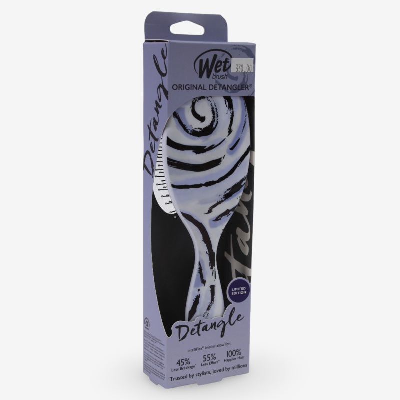 Wet Brush Original Detangling Hair Brush, Purple Swirl (Watercolor Motif)