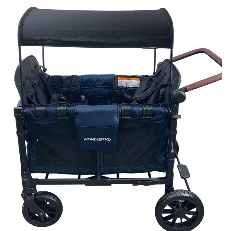 Wonderfold W4 Elite Stroller Wagon, 2023, Noble Navy