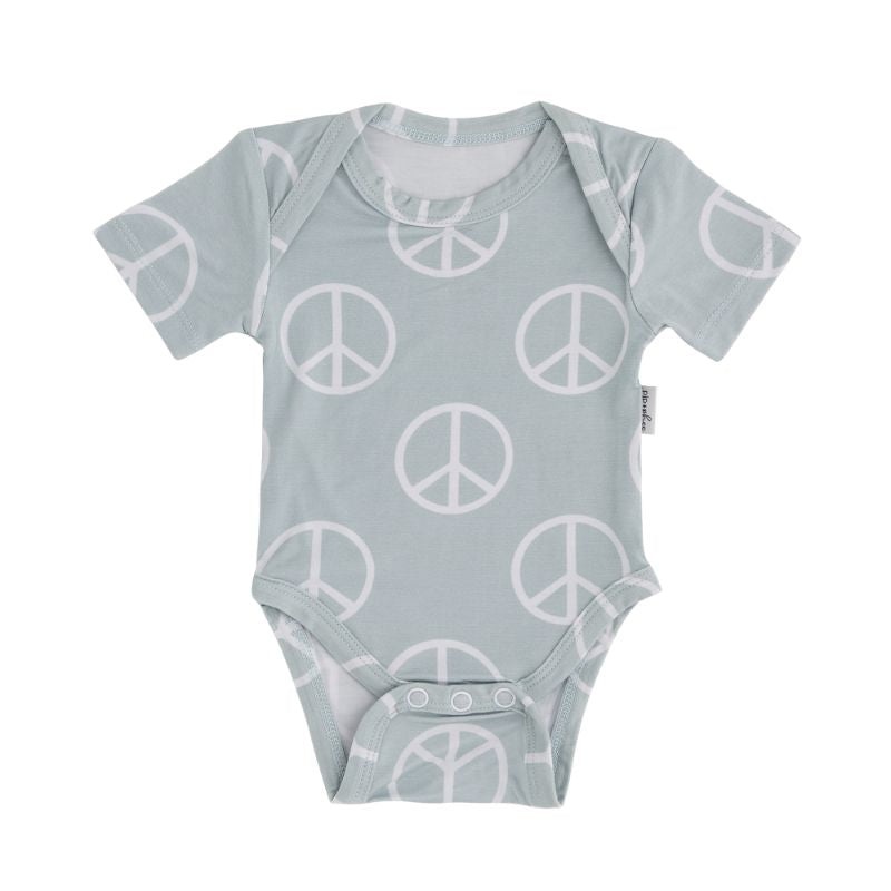 Bamboo Short Sleeve Bodysuits – Prints