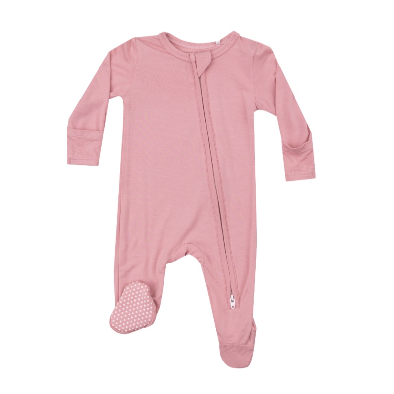 Bridal Rose 2-Way Zipper Footie