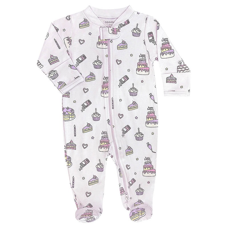 Cake Shop Zipper Footie