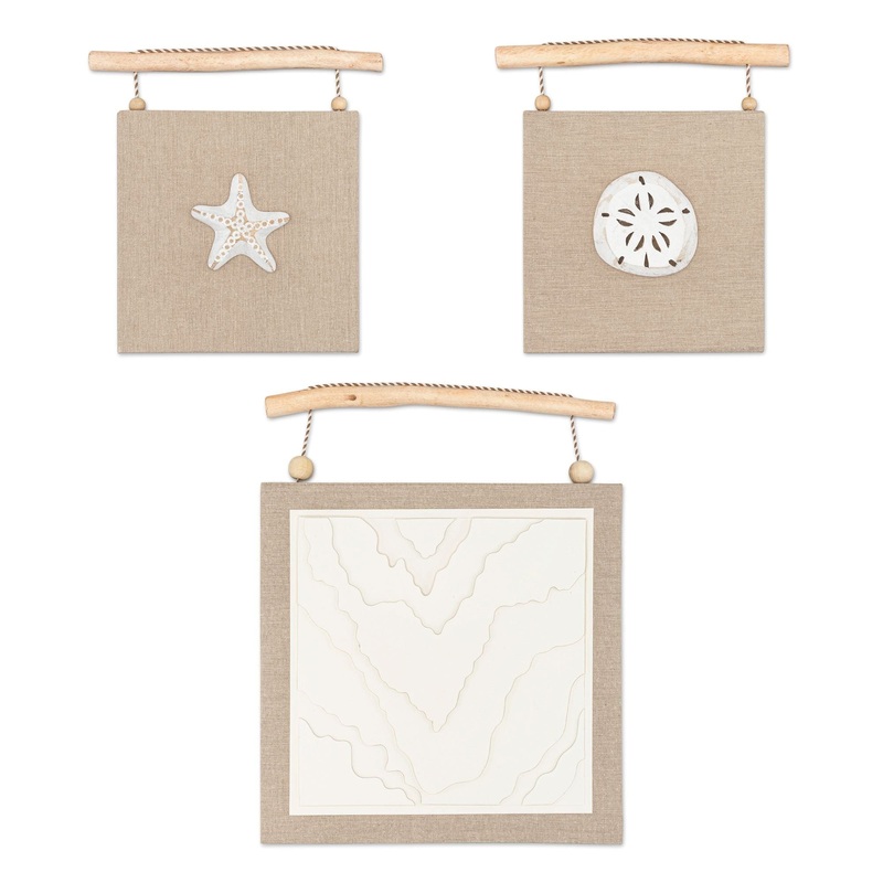 Crane Baby Cove 3-Pc. Beach Life Wall Dcor