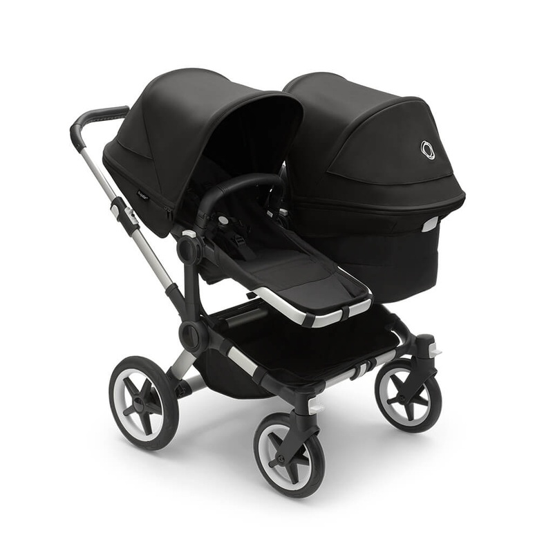 Donkey 5 Duo Complete Stroller Aluminum/Midnight Black