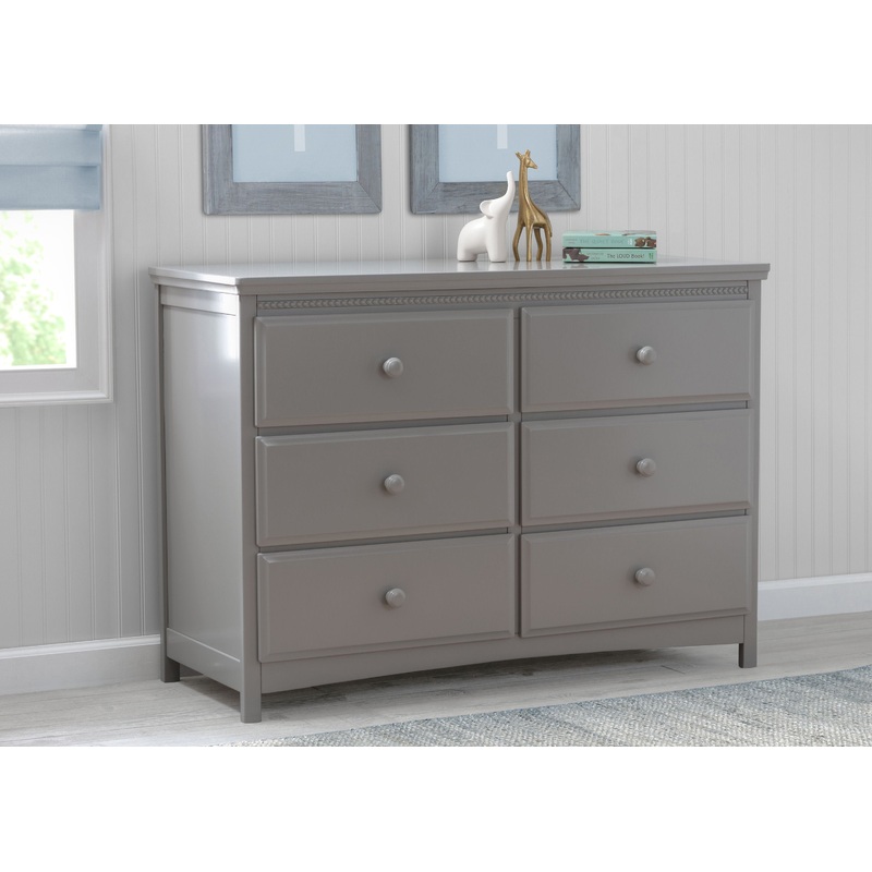 Emerson 6 Drawer Dresser with Interlocking Drawers