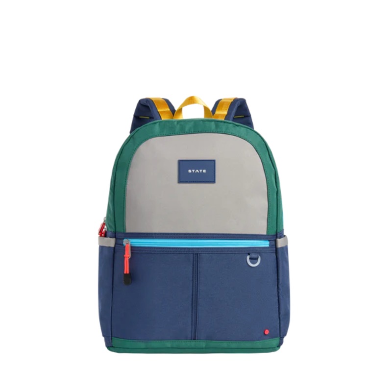 Kane Kids Mini Backpack – Green/Navy