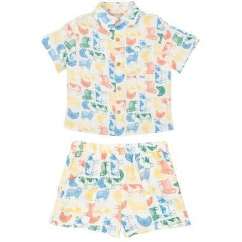 Mabel + Honey Barnyard Babe 2-Piece Set