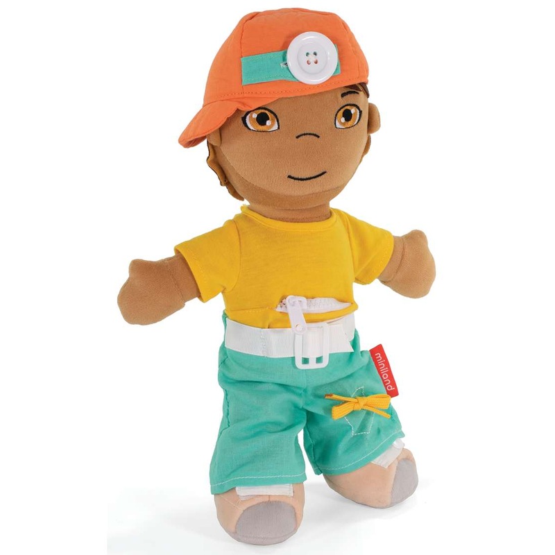 Multicultural Fastening Dolls, Hispanic Boy