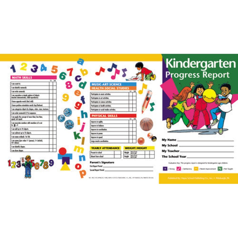 Kindergarten Progress Reports
