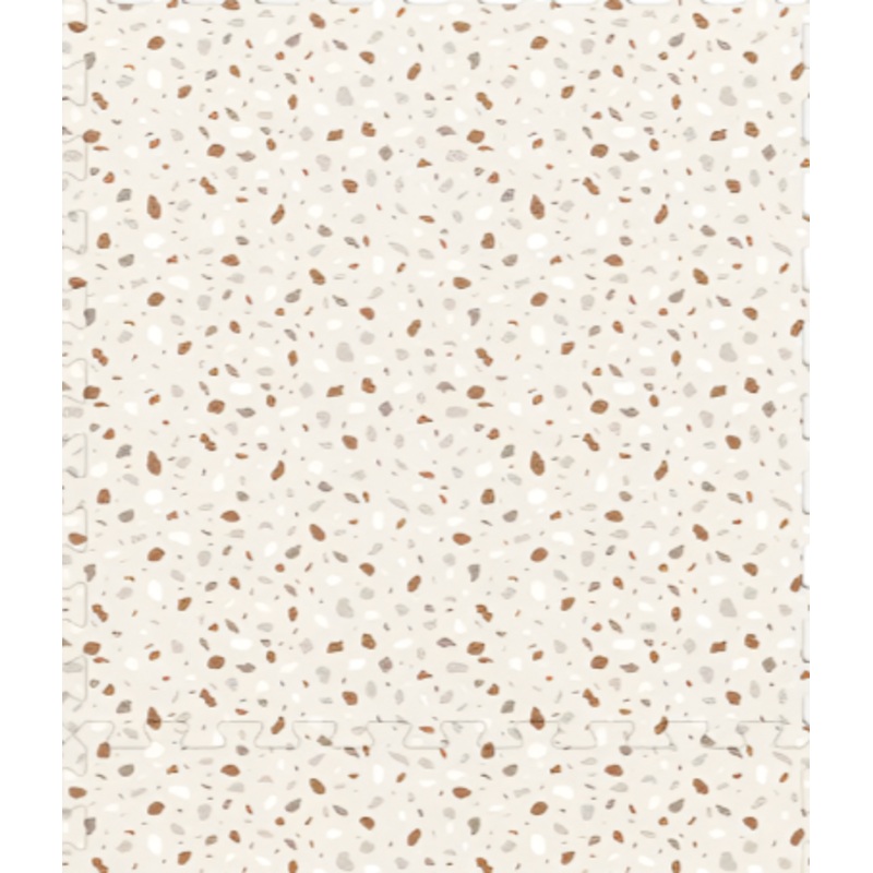 Lalo Play Mat, 4×6, Rust Terrazzo