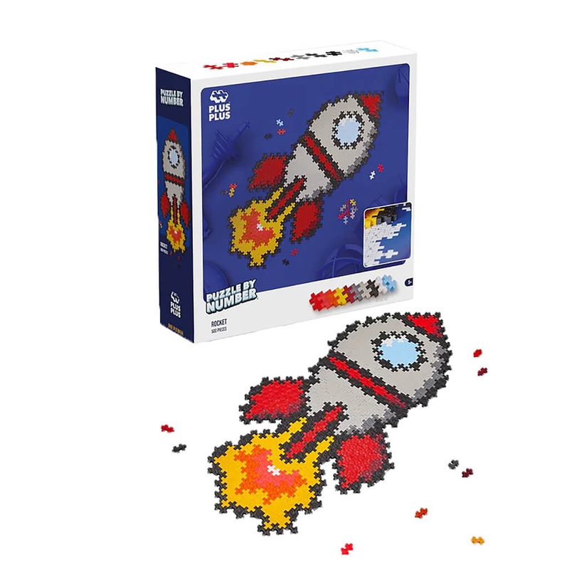 Puzzle By Number – Rocket