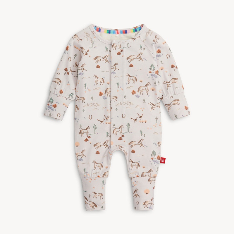 Ruffle Convertible Footie – Born To Run