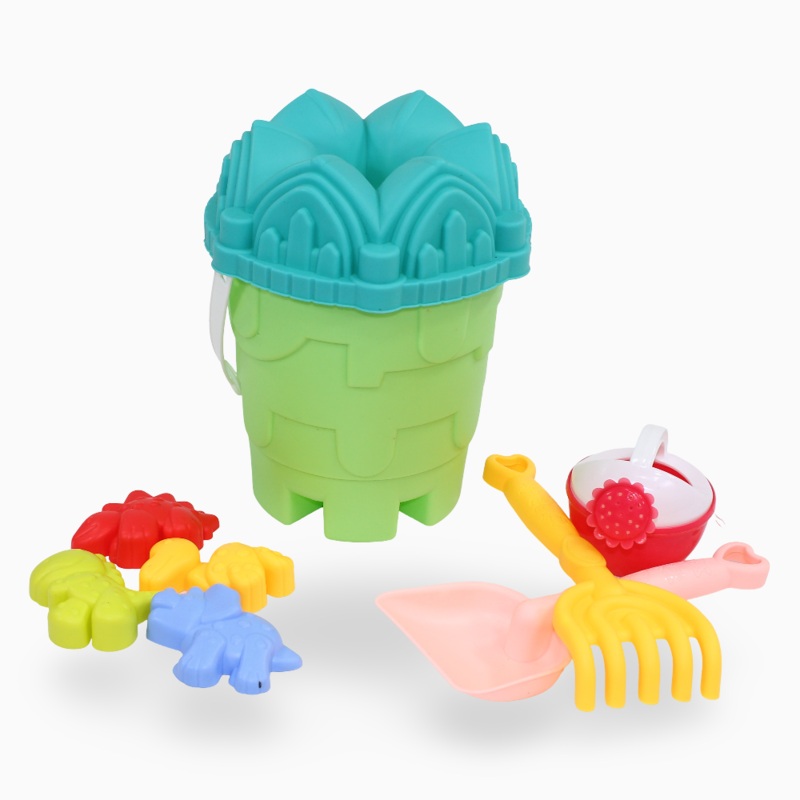 Beach Bucket Play Set  Outdoor Sand Toys for Kids