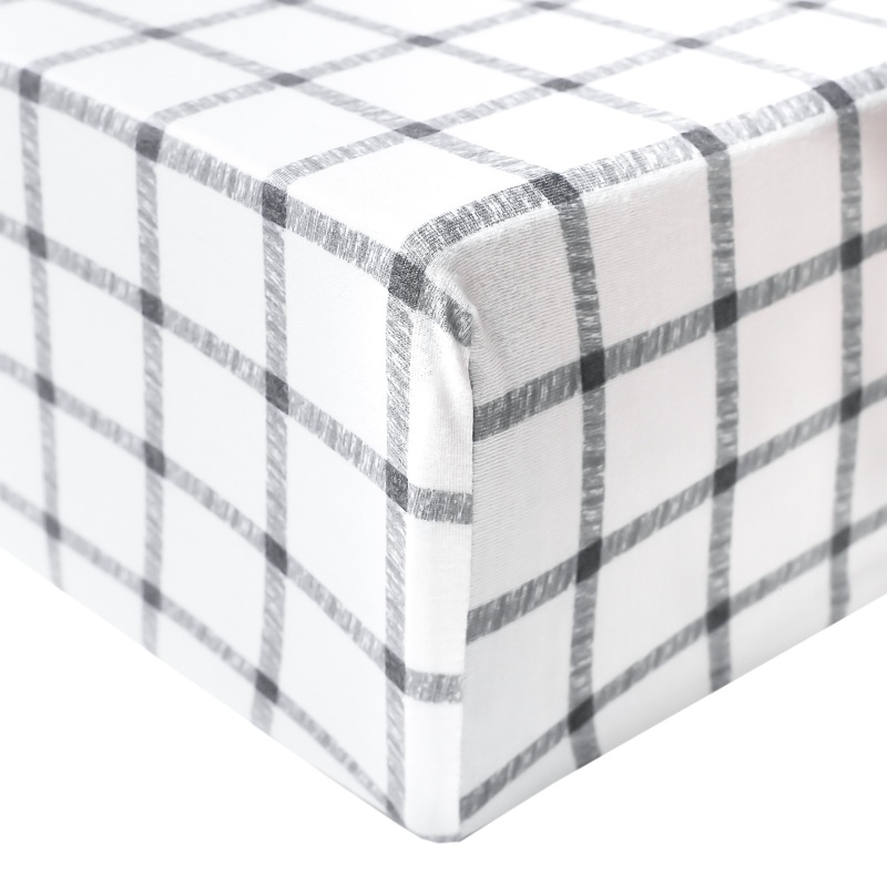 Copper Pearl Premium Knit Fitted Crib Sheet | Ledger
