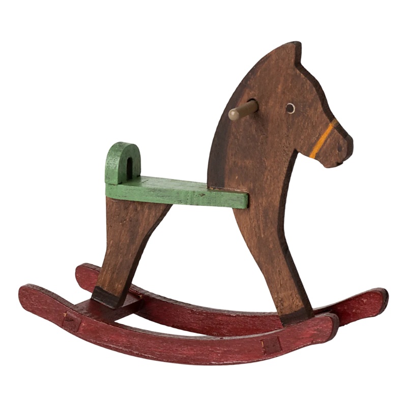 Rocking Horse, Mouse – Dark Brown