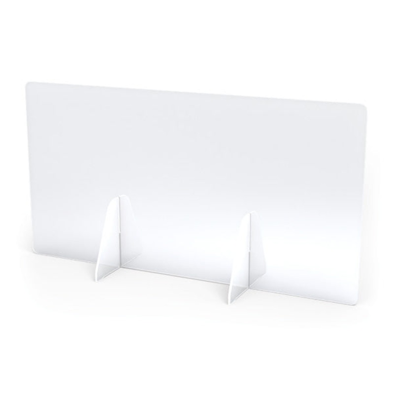 See-Thru Table Divider Shields – 2 Station – 30″ x 8″ x 16″