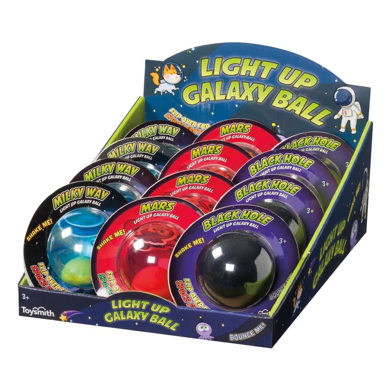 Toysmith – Space Light Up Galaxy Balls