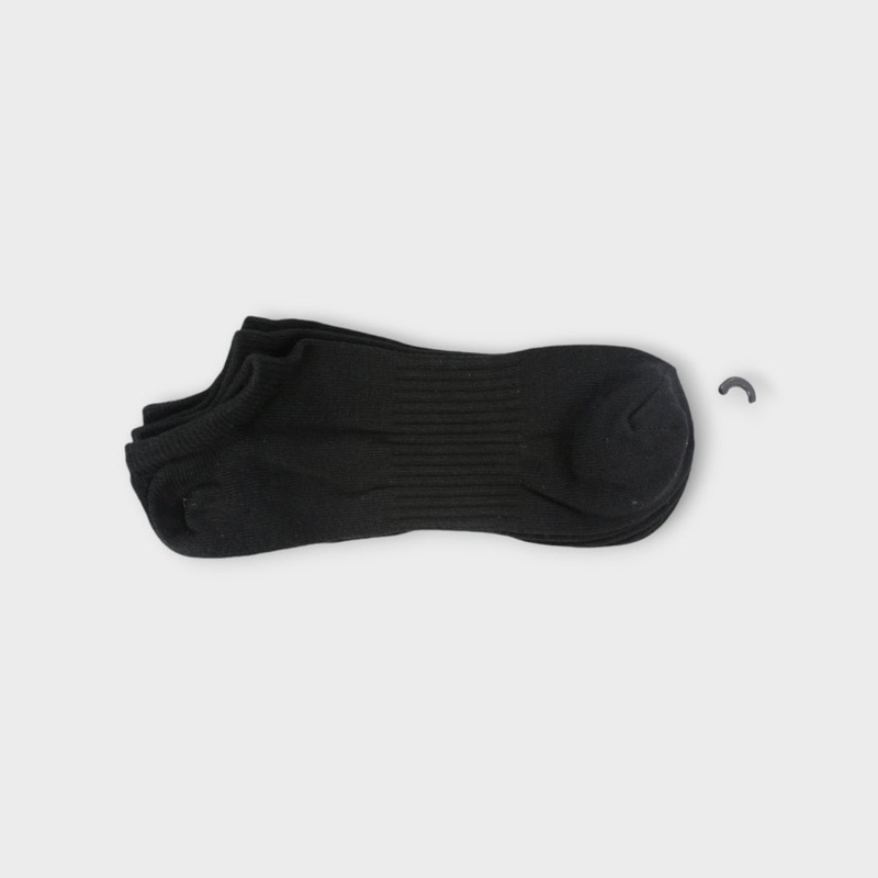 Unisex Black Socks (Pack Of 2)