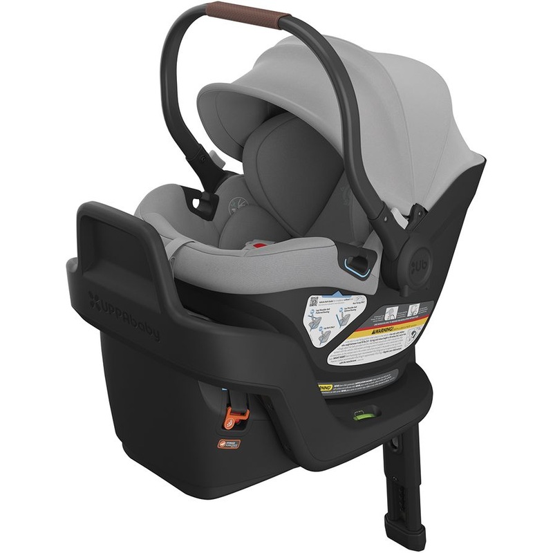 UPPAbaby OPEN BOX Aria Lightweight Infant Car Seat – Anthony (Light Grey)