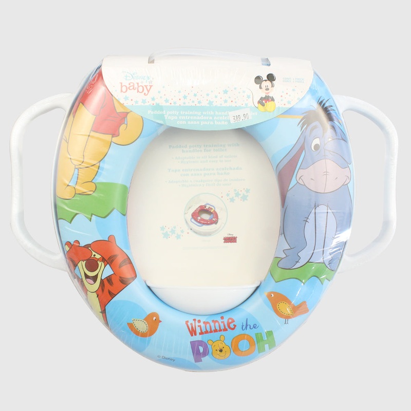 Winnie The Pooh Soft Toilet Seat With Handles