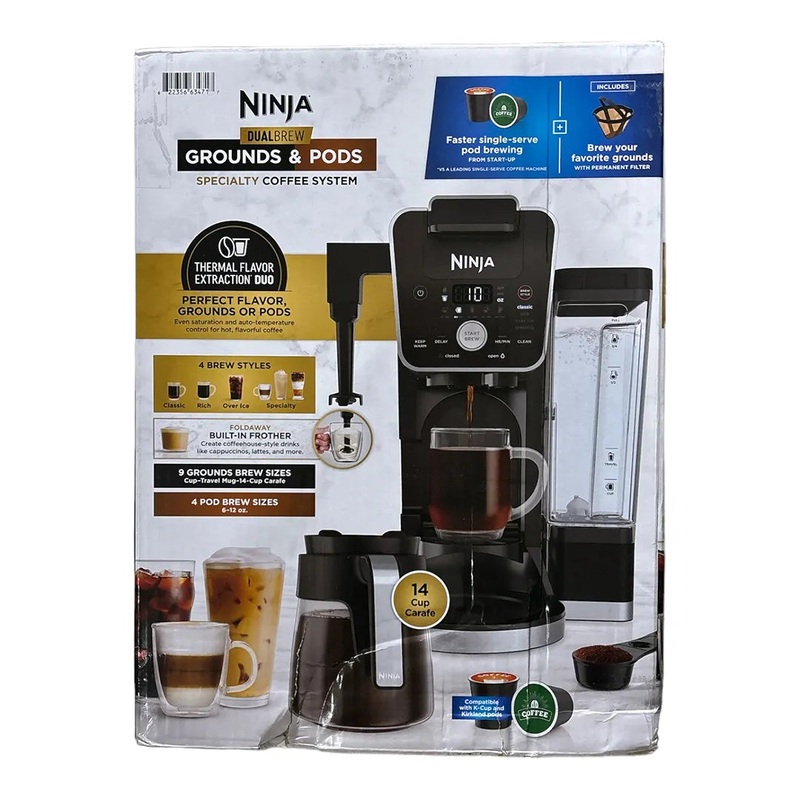 DualBrew Grounds & Pods Specialty Coffee Maker (CFP451A)