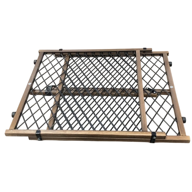 Evenflo Position & Lock Adjustable Wood Baby Gate, Farmhouse Collection