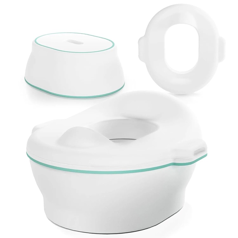 Frida Baby 3-in-1 Grow-With-Me Toddler Potty Training Toilet