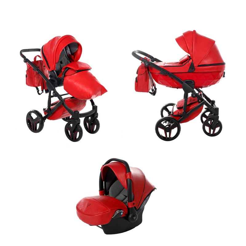 JUNAMA S-CLASS RED – 3IN1 (INCLUDES CAR SEAT)