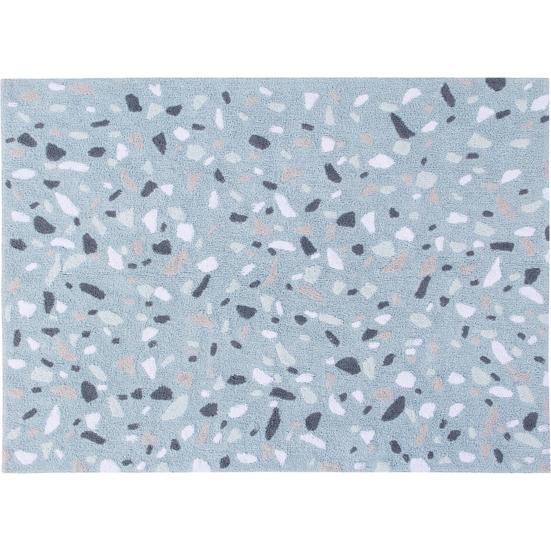 Lorena Canals Terrazzo Rug – Aquamarine (4′ 7” x 6′ 7”)