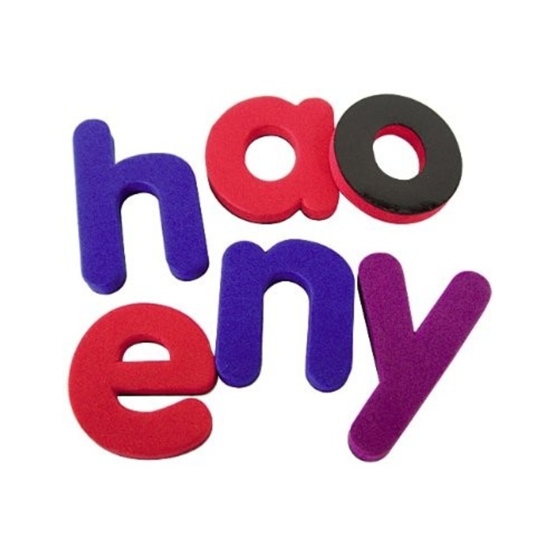Magnetic Foam Letters – Lowercase Letters