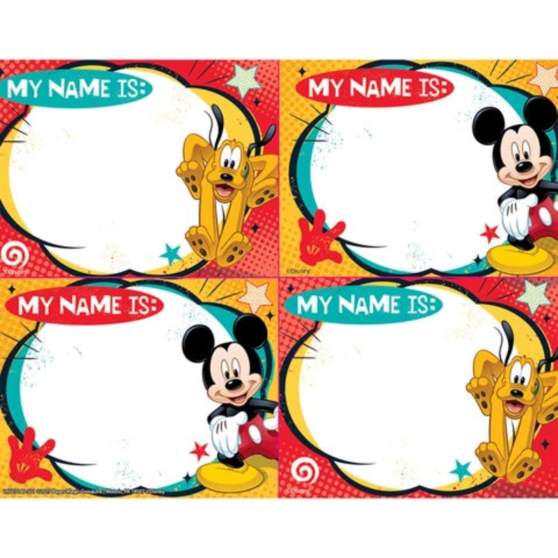 Mickey Name Tags