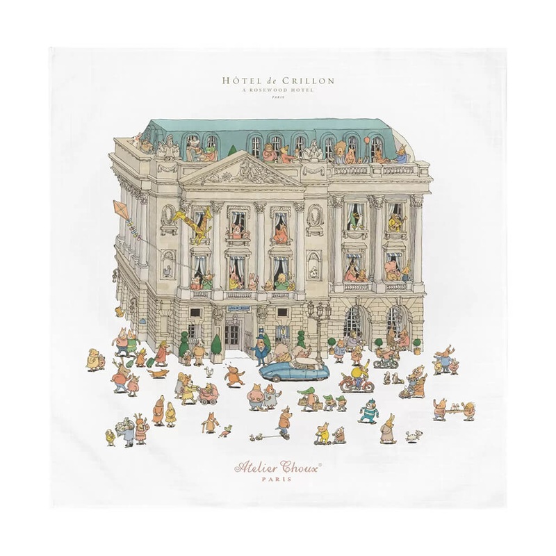 Organic Swaddle Blanket Hotel de Crillon