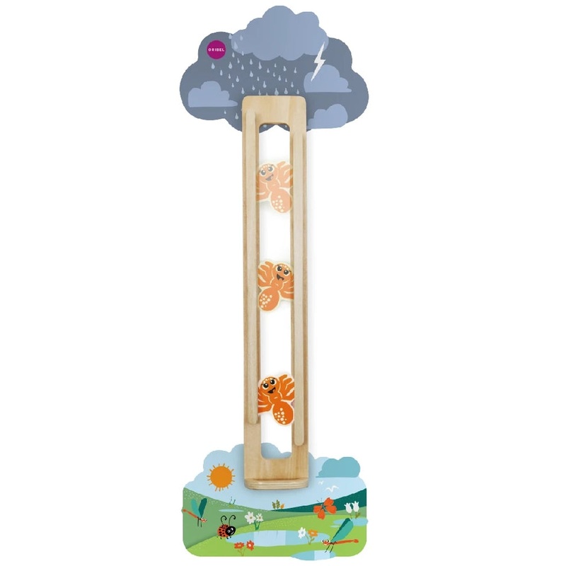 Oribel VertiPlay Slidey Spidey Wall Toy