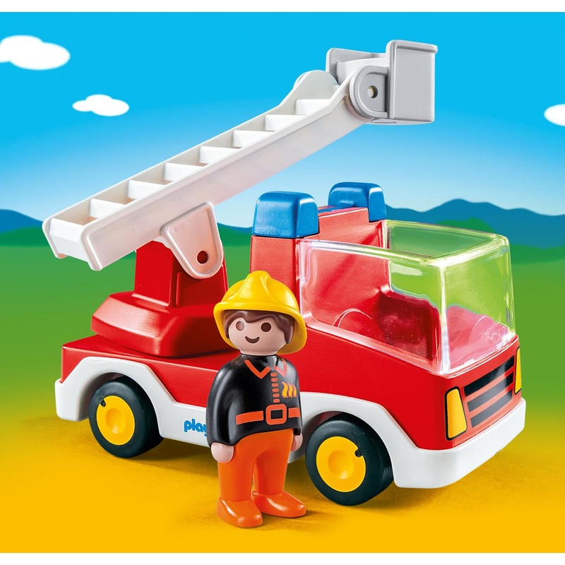 Playmobil Ladder Unit Fire Truck