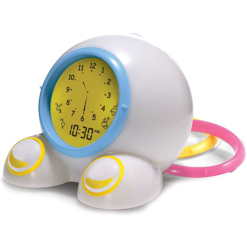 PlayMonster Teach Me Time! Talking Alarm Clock & Night Light