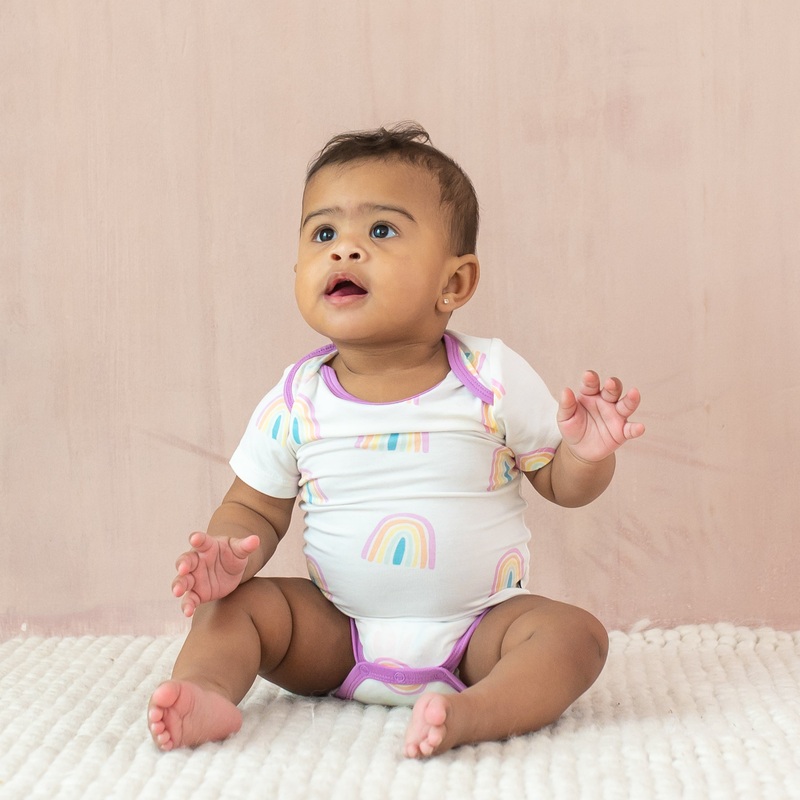 Bodysuit in Poi Rainbow
