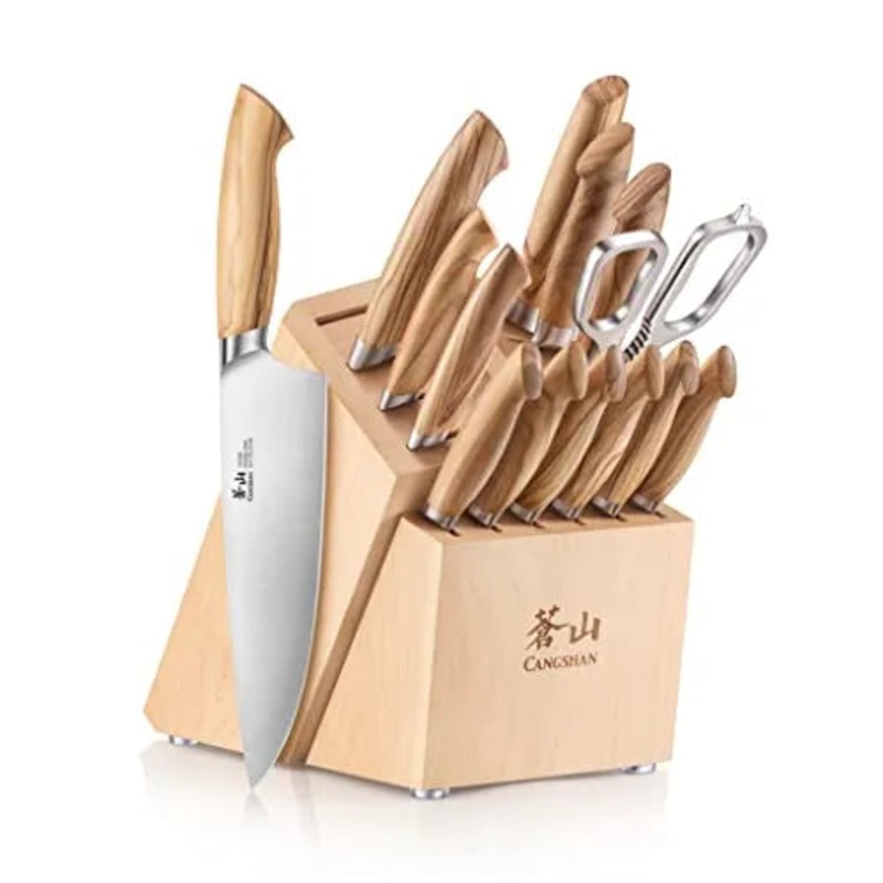 Cangshan OLIV 15-Piece Knife Block Set (See Description)
