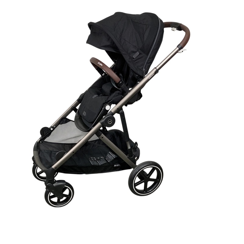 Cybex Gazelle S Modular Stroller, 2023, Moon Black, Taupe Frame