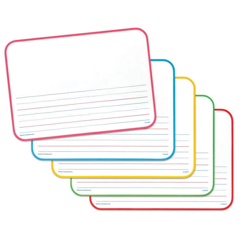 Double-Sided Show and Tell Early Writing Magnetic Dry-Erase Boards (Pack of 5)