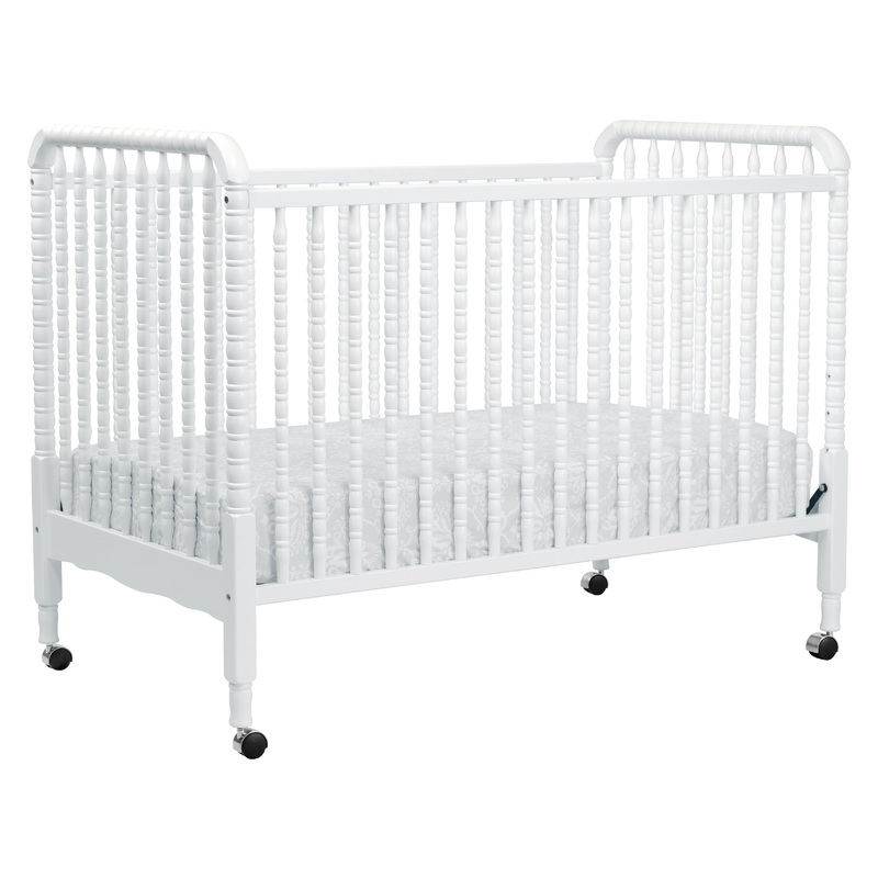 Jenny Lind Stationary Crib – White