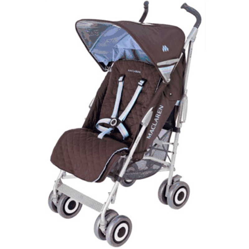 Maclaren Techno XLR 2008 Stroller Brown / Soft Blue